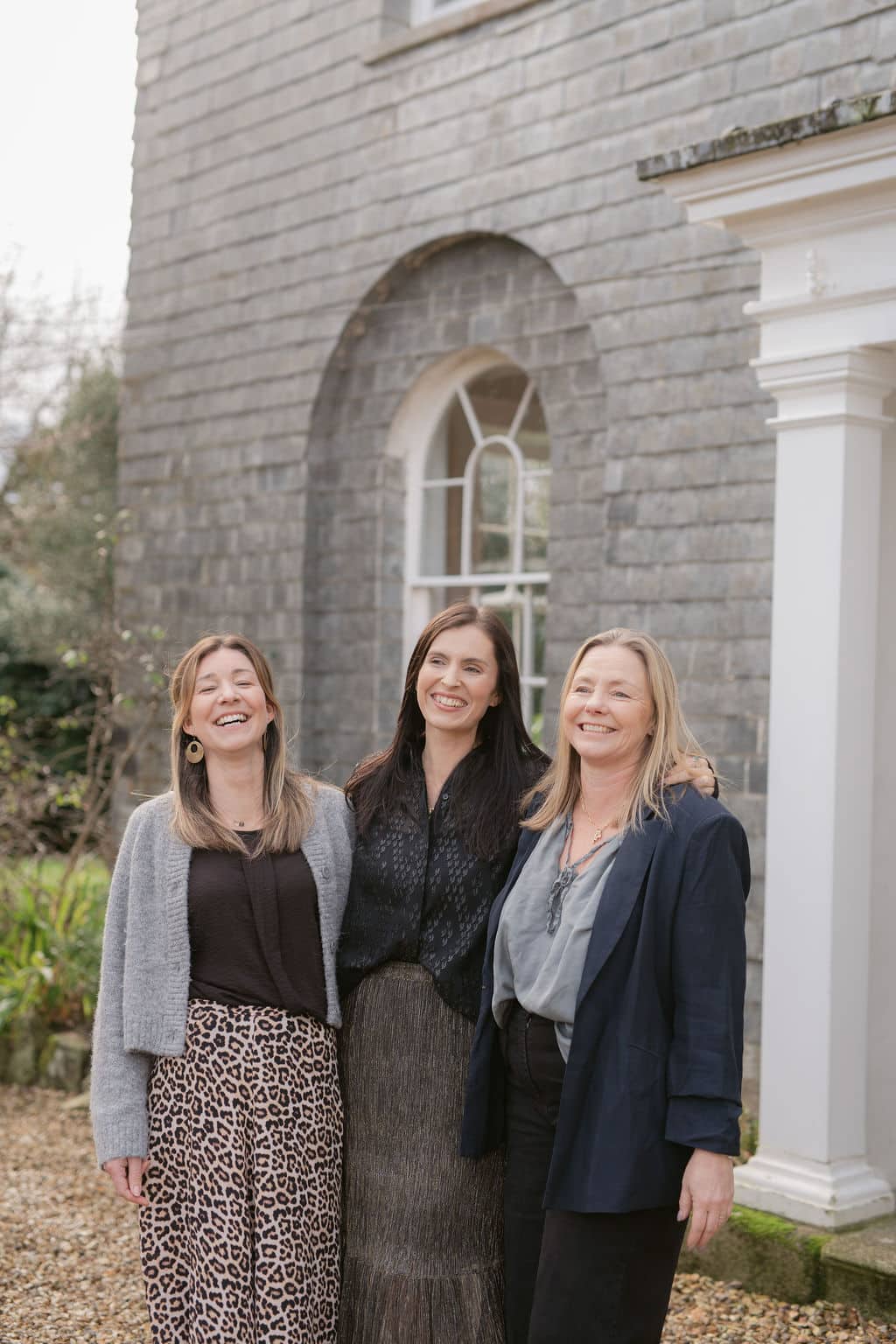 Treseren small wedding coordinator team Emma Izzy and Charlie