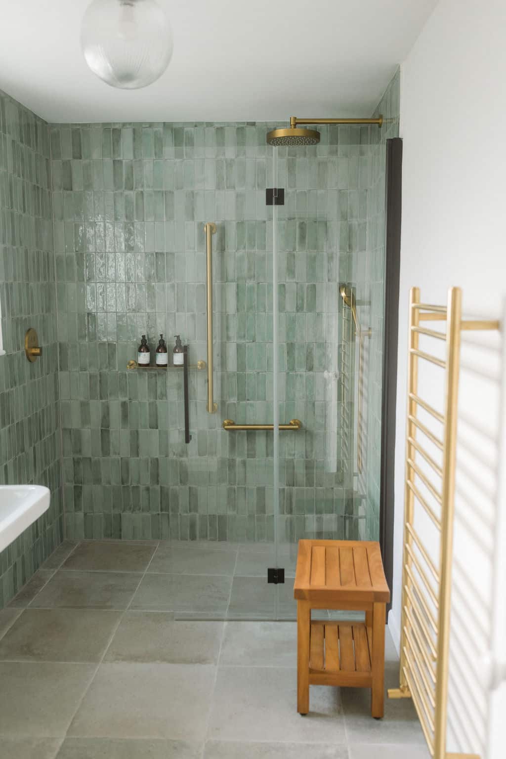wheelchair accessible bathroom Treseren wedding venue