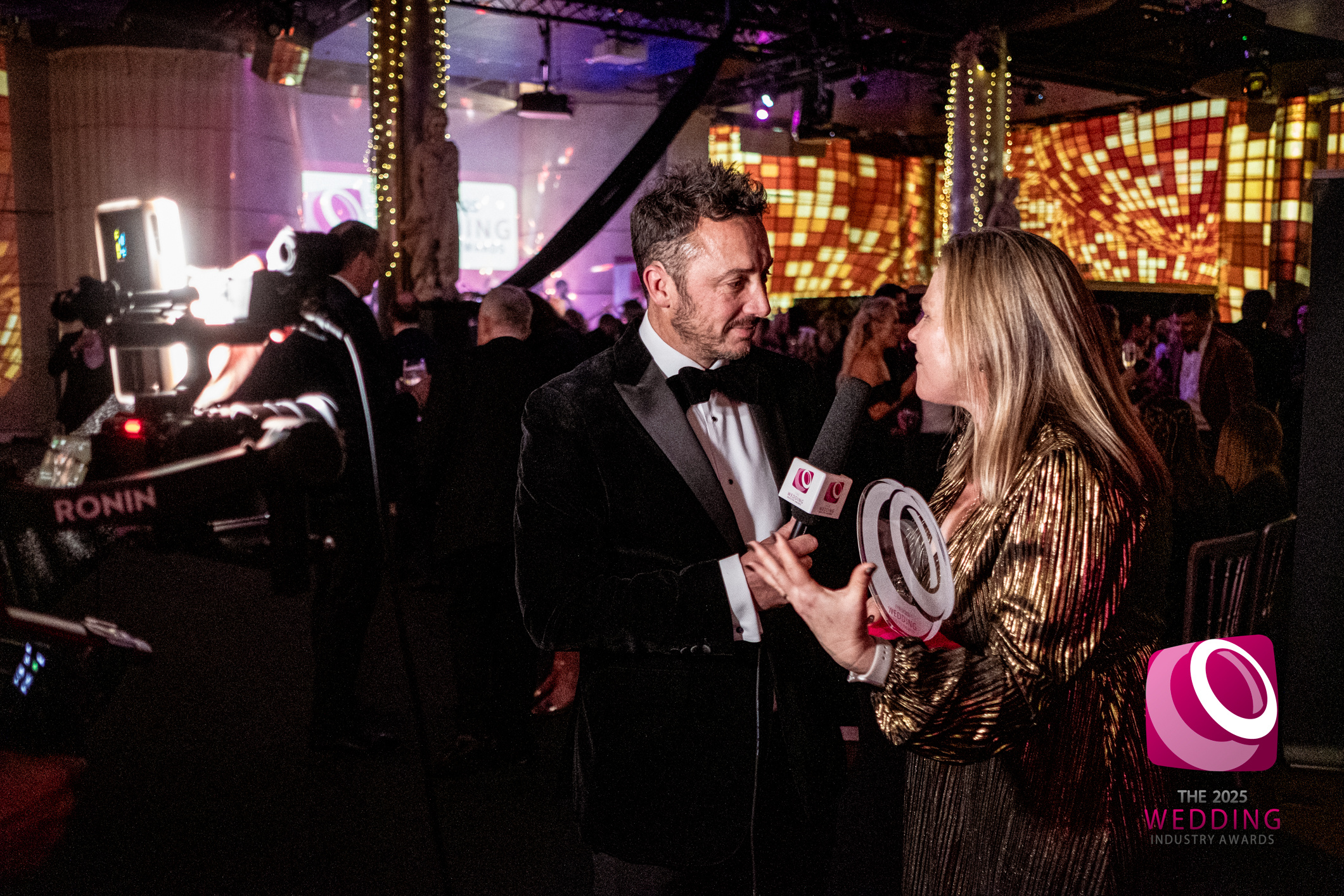 TWIA 2025 Wedding Industry Awards Emma from Treseren interviewed after winning wedding venue of the year