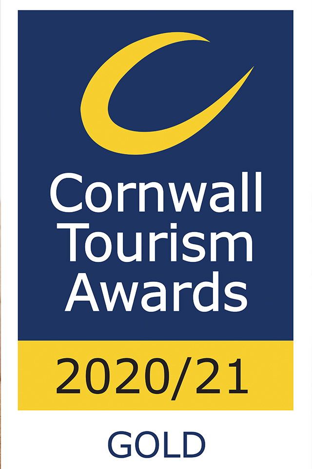 Gold award Cornwall Tourism Awards